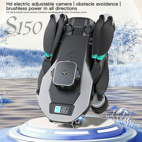 S150 unmanned aerial vehicle remote-controlled aircraft high-definition aerial photography aircraft optical flow brushless motor obstacle avoidance folding aircraft