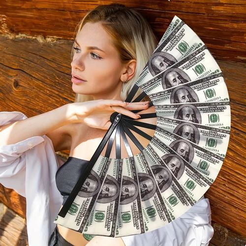 Dollar modelling fan blade plastic fan