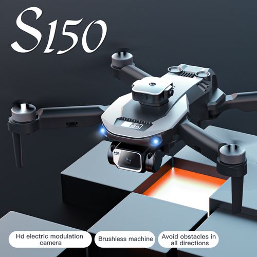 S150 unmanned aerial vehicle remote-controlled aircraft high-definition aerial photography aircraft optical flow brushless motor obstacle avoidance folding aircraft