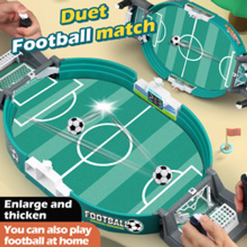 Double player tabletop soccer toy
