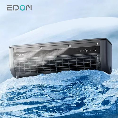Wireless charging small air conditioner with cold fog function