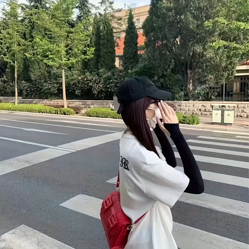2-piece face mask + sleeves - Windproof, sunproof, breathable, suitable for running, cycling, skiing, and applicable in all seasons