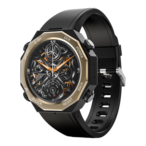 New M1 Calling Smartwatch 5ATM IP68 Waterproof 650mAh Sports Fitness Tracker Health Monitoring Smartwatch Ladies Men Teenagers