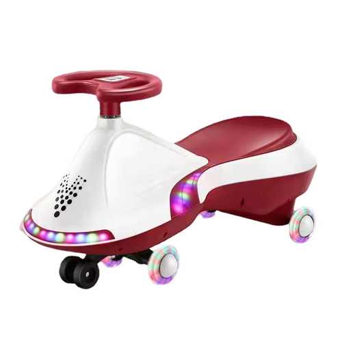Baby Swing Car PU Flashing Wheels New Design Plastic Cheap Price Twisting Car for Baby Toys Niuniu Baby Ride -On Swing Car Toy