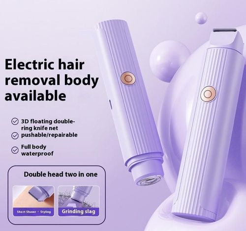 Waterproof Cordless Women Lady Facial Epilator Painless Electric Razor Bikini Trimmer Electric Shaver for Legs