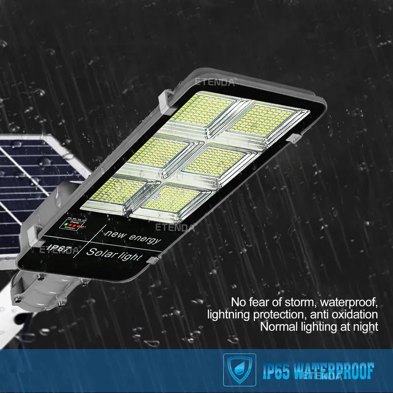 Solar - charged street lights