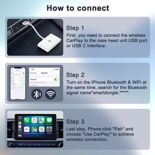 Limited time promotion：Wireless Carplay Adapter