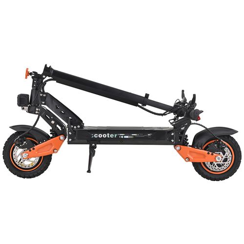 Cheap Electric Scooter for Adults With Big Wheels Big Lithium Battery 48V 20Ah Orange S7 Electric Scooter With Wide Tire