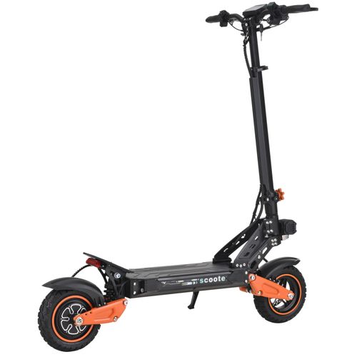 Cheap Electric Scooter for Adults With Big Wheels Big Lithium Battery 48V 20Ah Orange S7 Electric Scooter With Wide Tire