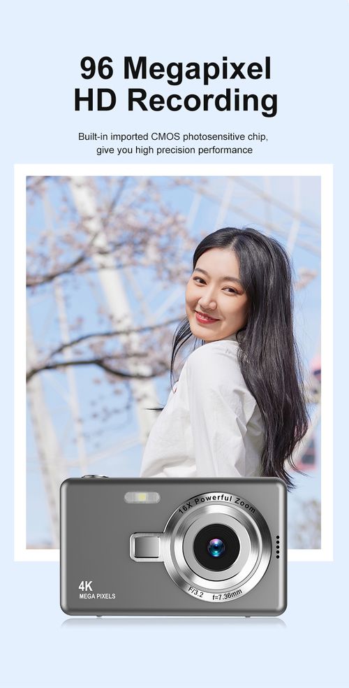 CCD High-definition Digital Camera with 4K Pixel Resolution