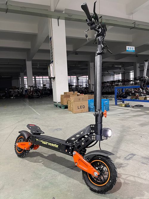 Cheap Electric Scooter for Adults With Big Wheels Big Lithium Battery 48V 20Ah Orange S7 Electric Scooter With Wide Tire