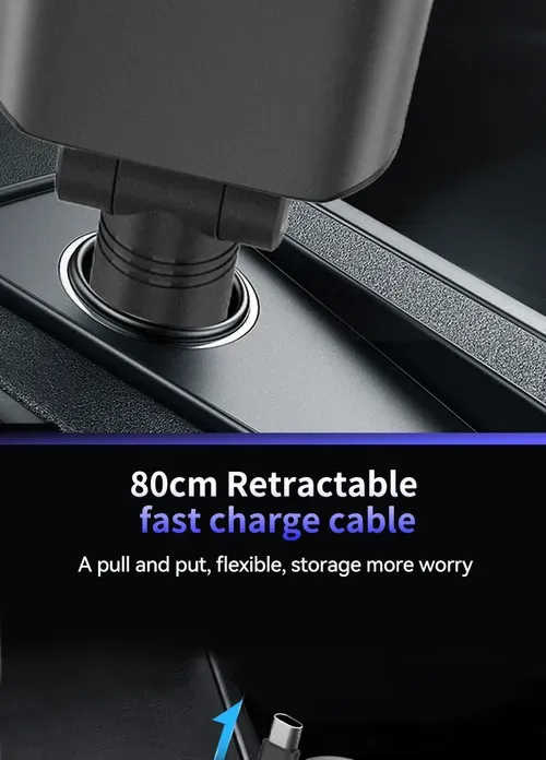 Super fast charging retractable cable, aroma spray, starry sky roof, and PD30 fast charging