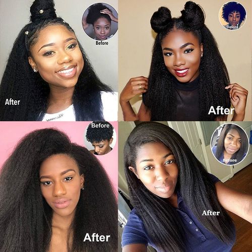 🔥180% Density HD Lace Front Wig with Baby Hair Realistic Black Women Straight Wig🙌🏾