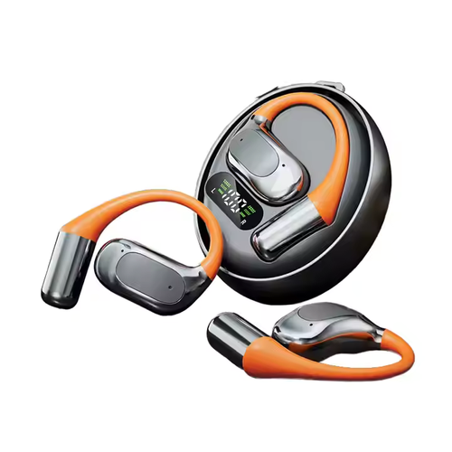 🎧Stable and rotatable OWS headset with intelligent noise reduction touch operation earphone