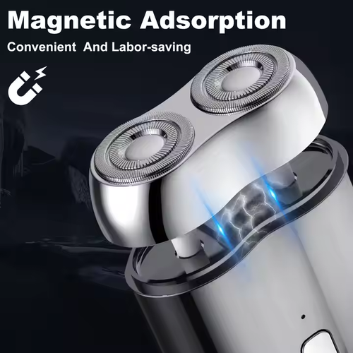 ✨HOT SALE✨ 2025 New Upgrade Pocket Shaver USB Mini Shavers for Men Rechargeable Waterproof Compact Electric Razor for Home, Car, Travel