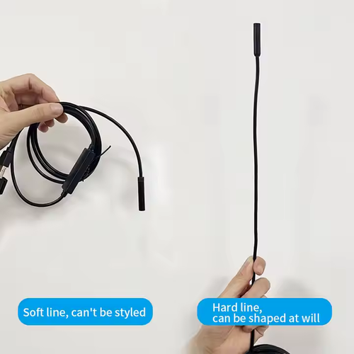 (🔥Hot selling waterproof endoscope🔥) Specially for industrial pipeline endoscope waterproof three-in-one mobile phone direct connection convenient auto repair maintenance camera probe