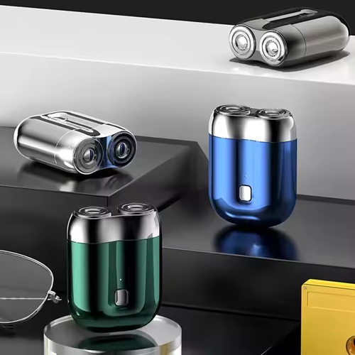 ✨HOT SALE✨ 2025 New Upgrade Pocket Shaver USB Mini Shavers for Men Rechargeable Waterproof Compact Electric Razor for Home, Car, Travel