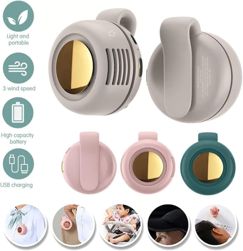 💎Portable Silent Mini Bladeless Electric Fan