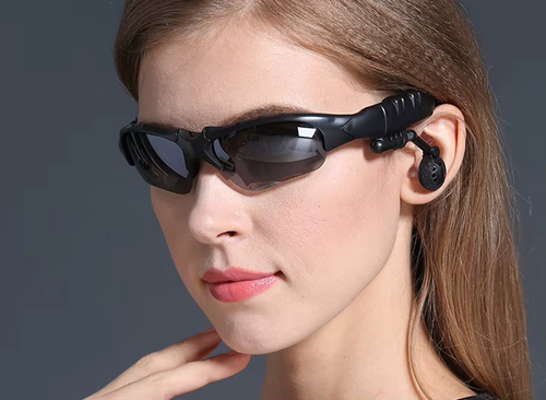 🎧🕶😎JSJM Hot Sale Outdoor Cycling Sports Glasses Wireless Earphones with Microphone Smart Bluetooth Earphones Sunglasses