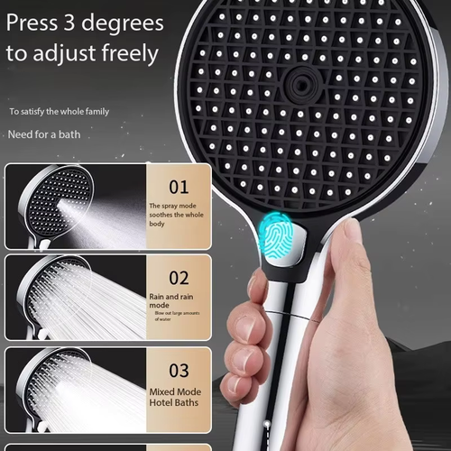 🥰🛁🛁🛁New design hand shower 4 settings shower with spray hand shower head