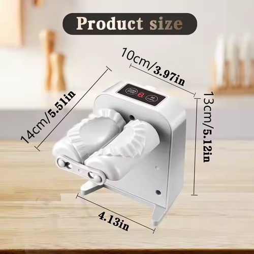 🥟💥Automatic Electric Dumpling Maker Artifact DIY Machine Mould Pressing Dumpling Skin Manual Mould Rechargeable Kitchen Gadget