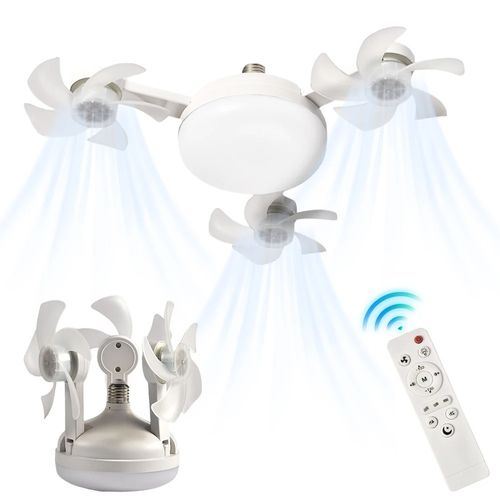 🚁Stylish & Silent Ceiling Fan with LED Light 🤯