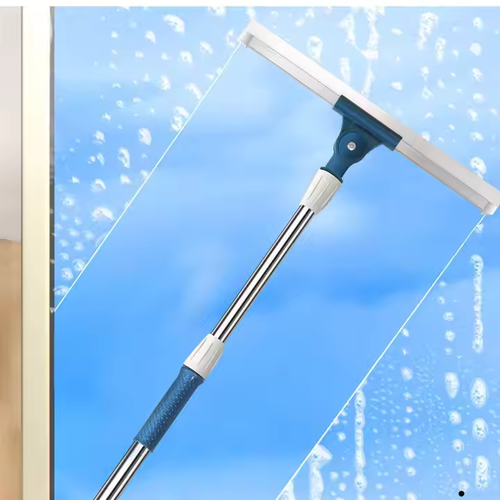 💒Shower Squeegee for Glass Doors Bathroom Kitchen Tile Car Glass Rubber Scraper Squeegee Broom for Floor Squeegee Scrubber