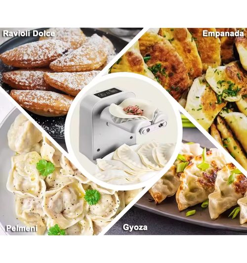 🥟💥Automatic Electric Dumpling Maker Artifact DIY Machine Mould Pressing Dumpling Skin Manual Mould Rechargeable Kitchen Gadget