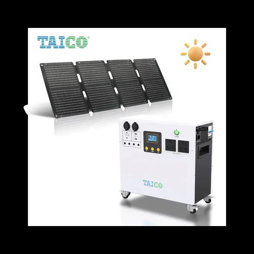 1000w 2000w Lifepo4 Battery Camping Outdoor Generator Portable Power Station Charging Solar Panel Bank Portable Power Station