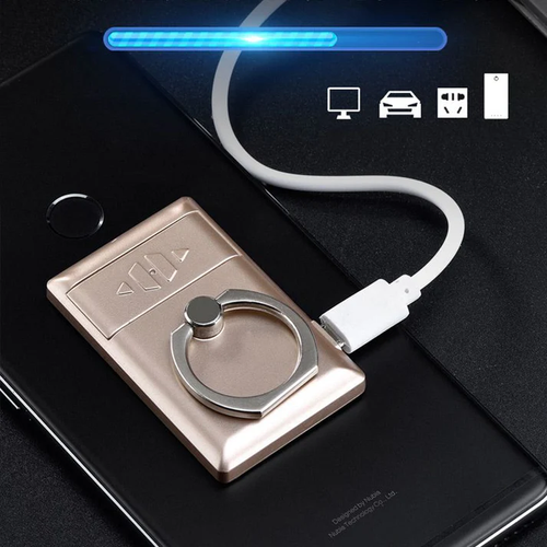 USB Rechargeable Lighter Phone Holder