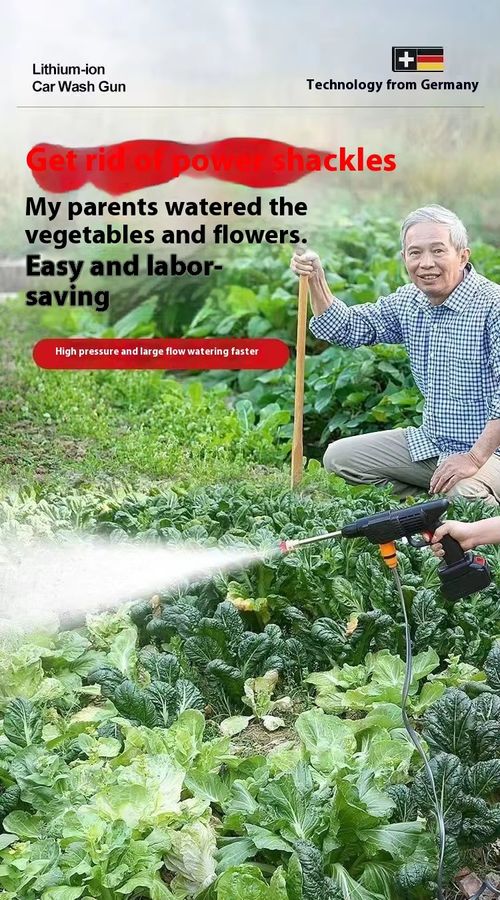 Cordless High‑Pressure Washer for Home Use