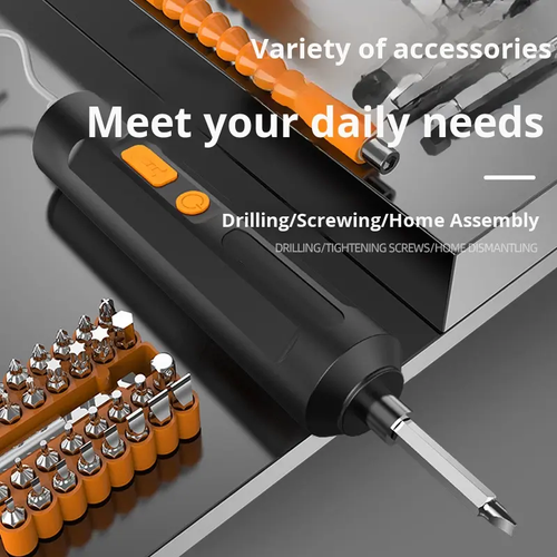 Cordless Electric Screwdriver Kit
