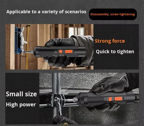 Cordless Electric Screwdriver Kit