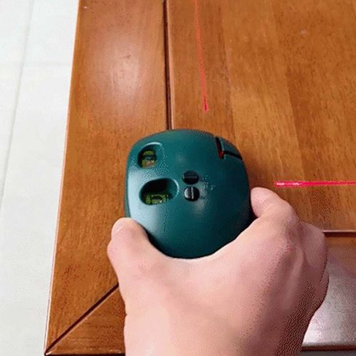🥳2026 HOT SALE🥳💞50K+ SOLD!🔨🌟 50% OFF! 90° Infrared Level – Bright laser, right angle precision. Perfect for tiling, framing & hanging art. Level up your DIY game! 🖼️✨