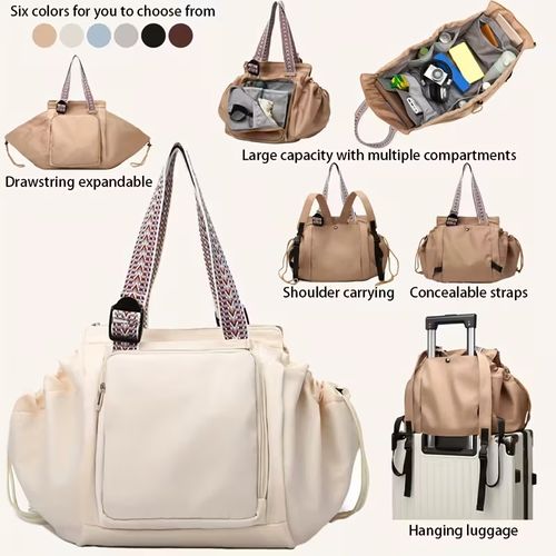Large-Capacity Tote Bag