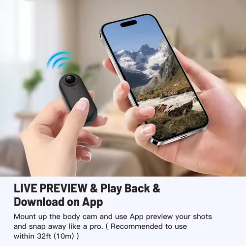 High 4K Waterproof Night Vision Wide Angle Recording CMOS Mini WiFi Camera 1080P Thumb Sports Camera