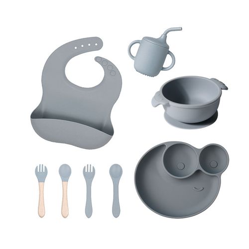 Make feeding easy with our Baby Silicone Tableware Set!