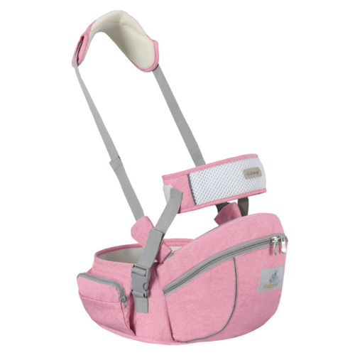 Lightweight Breathable Infant Carrier Soft Cotton Waist Strap with Plastic Stool Single Children's Maternal Waist Carrying