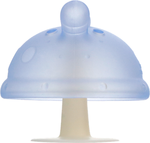 Prevent Finger Sucking Soft Super Ltra-Light Silicone Mushroom Teething Toys for Babies 0-6 Months