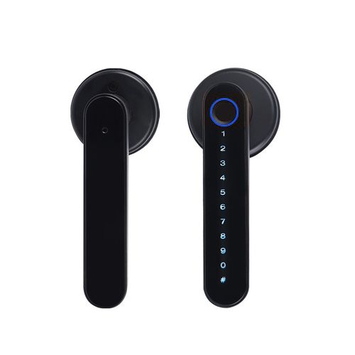 Graffiti Bluetooth Password Smart Lock Electronic Lock Handle Password Lock One-Pinch Open Handle Lock