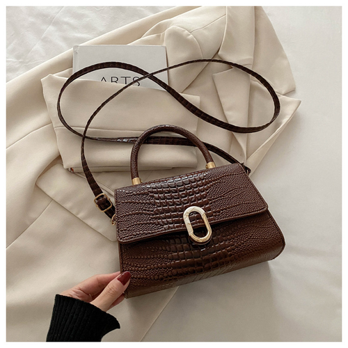 New fashion niche texture small square bag shoulder messenger bag handbag