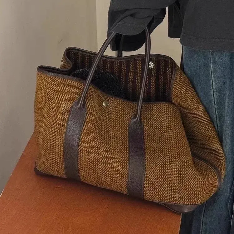 New autumn and winter women's bag fashionable temperament shoulder handbag large bag