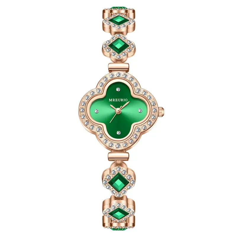 Hot-selling fashion four-leaf clover bracelet quartz watch