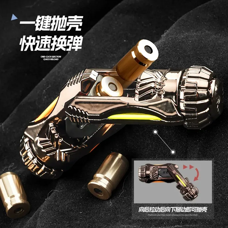 Agent Alloy Night Raider Soft Bullet Gun Mini Decompression Shell Ejection Pistol Science Education Model