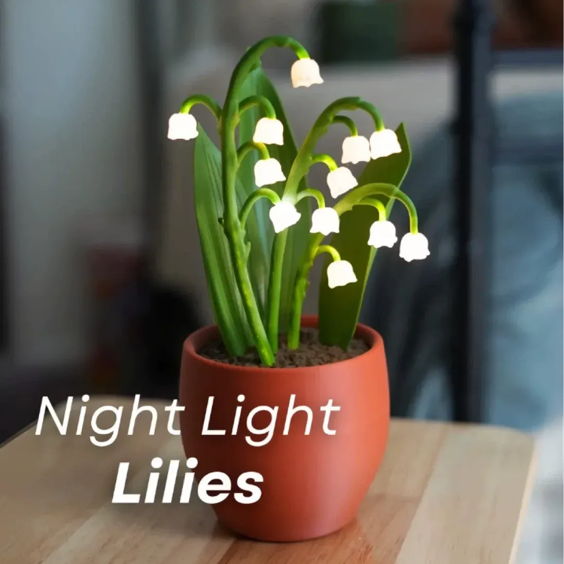 Night Light Lilies - The Lily of the Valley Night Light