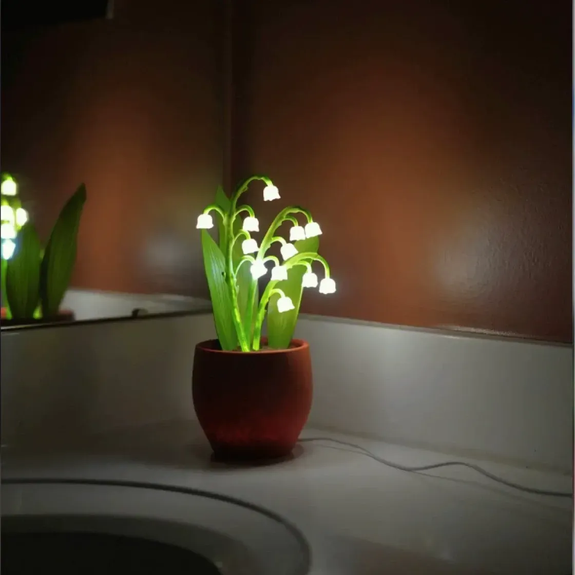 Night Light Lilies - The Lily of the Valley Night Light