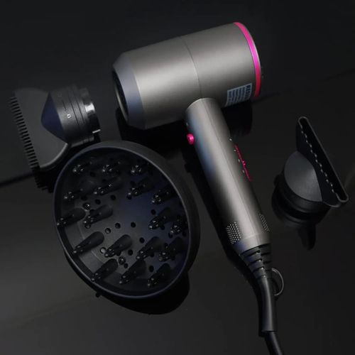 New High-Speed Hair Dryer High-Power Negative Ion Cold and Hot Ultra Silent Professional Hair Dryer for Home Hair Salons