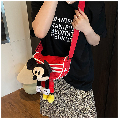 Cute cartoon handbag student shoulder bag