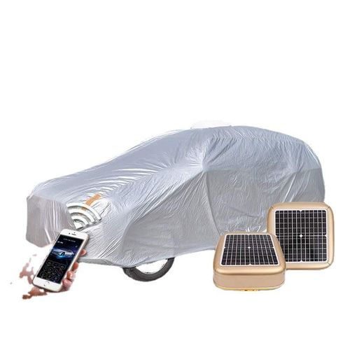 Smart Solar Panel Car Covers Automatic Car Cover with Remote Control for All Car Sizes
