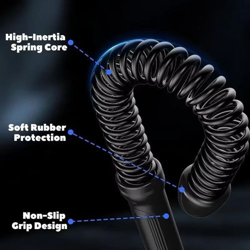 Heavy Duty Muscle Strength Training Ergonomic Custom Home Workout Fitness Swing Fighting Ropeless Cordless Battle Rope